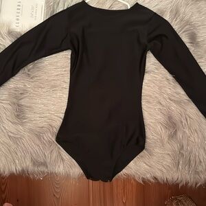 Women’s small black bodysuit